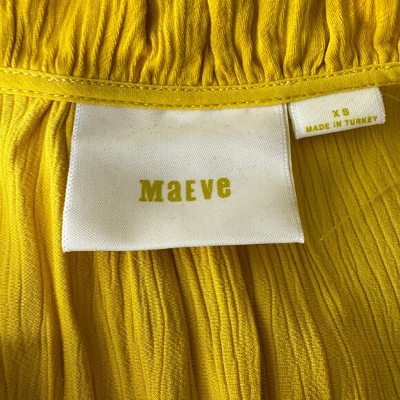 Maeve Anthropologie La Habana Dress in Mango Size XS - Picture 7 of 8